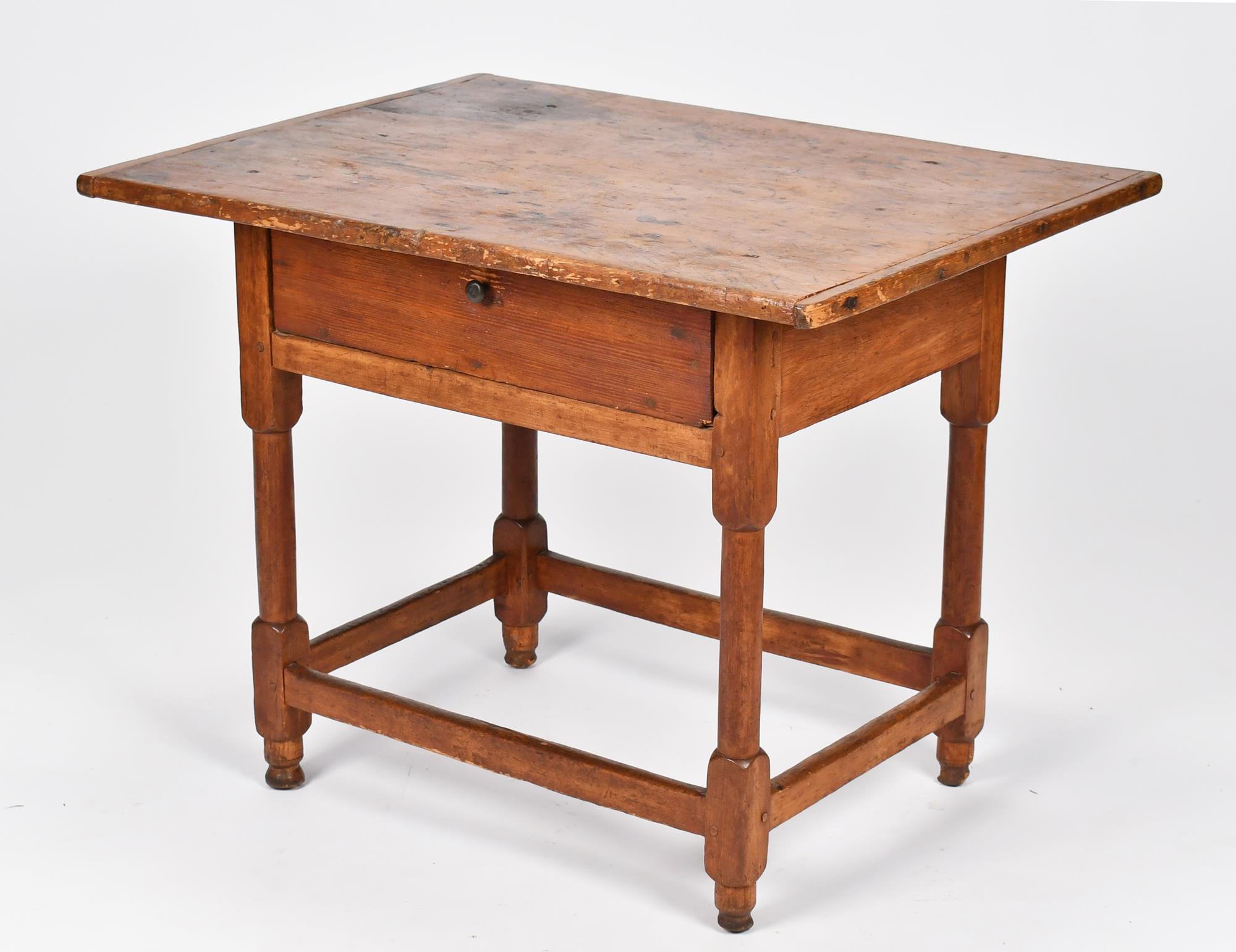 18TH C. STRETCHER BASE TAVERN