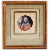 18TH CENT. FRENCH MINIATURE PO