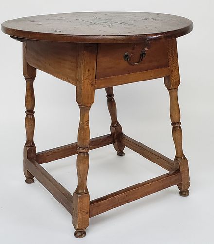 18TH CENTURY AMERICAN OVAL TAVERN