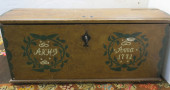 18TH CENTURY ANTIQUE PINE CHES