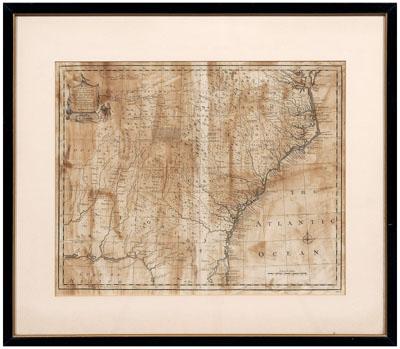 18th century Bowen map of