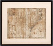 18th century Bowen map of Caro