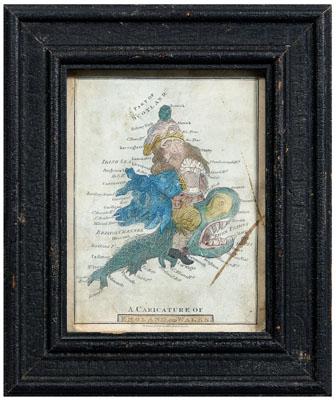 18th century British engraving,