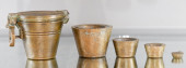 18TH CENTURY BRONZE NESTING AP