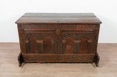 18TH CENTURY CARVED GERMAN BLA