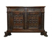 18TH CENTURY CARVED WALNUT ITA