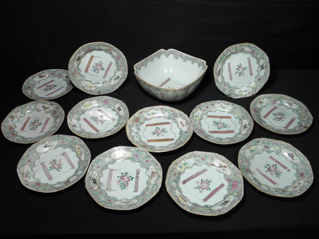 18th century Chinese export famille