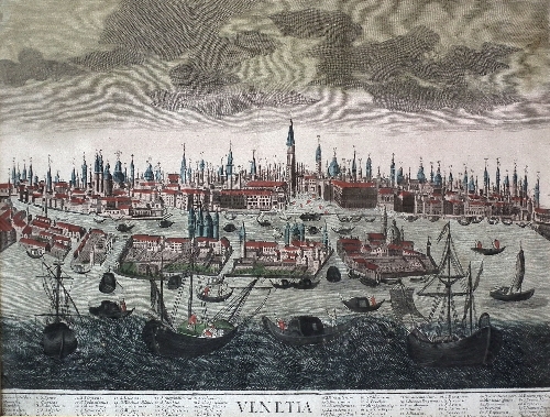 18th Century - Coloured engraving -