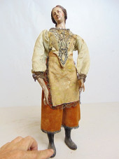 18TH CENTURY CRECHE FIGURE, WO