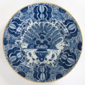 18TH CENTURY DELFT POTTERY CHA