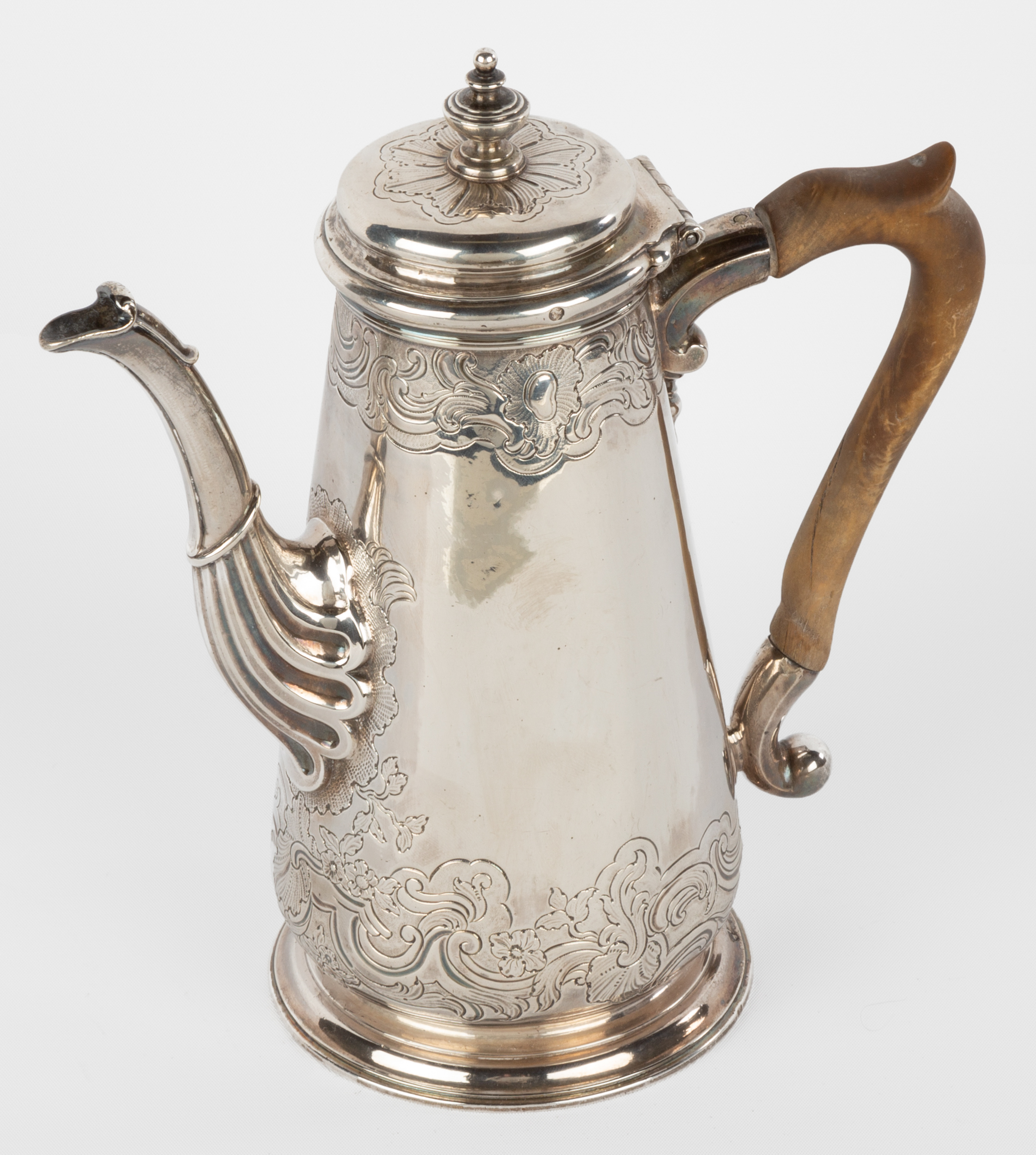 18TH CENTURY ENGLISH COFFEE POT