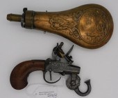 18TH CENTURY ENGLISH POWDER TE