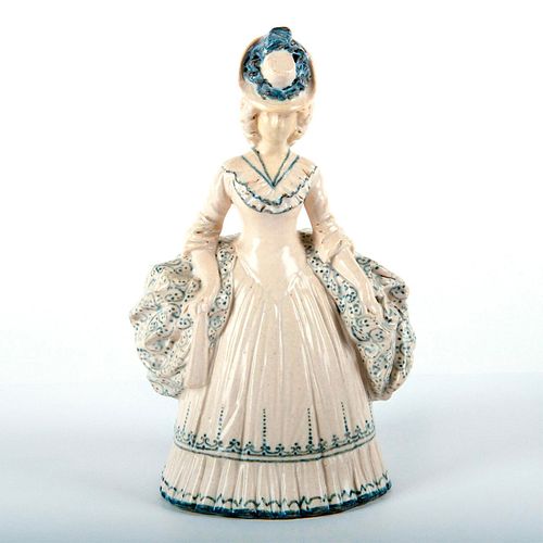 18TH CENTURY FIGURE WITH FAN -ROYAL