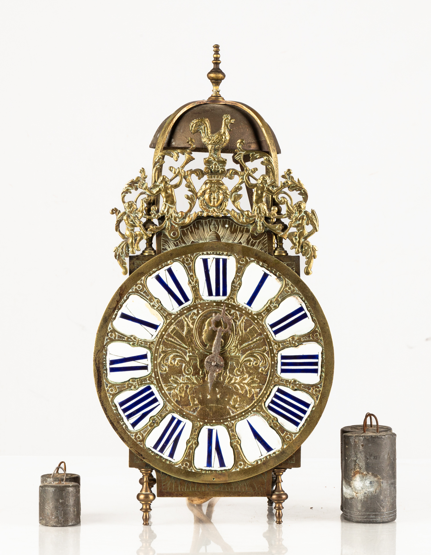 18TH CENTURY FRENCH LANTERN CLOCK