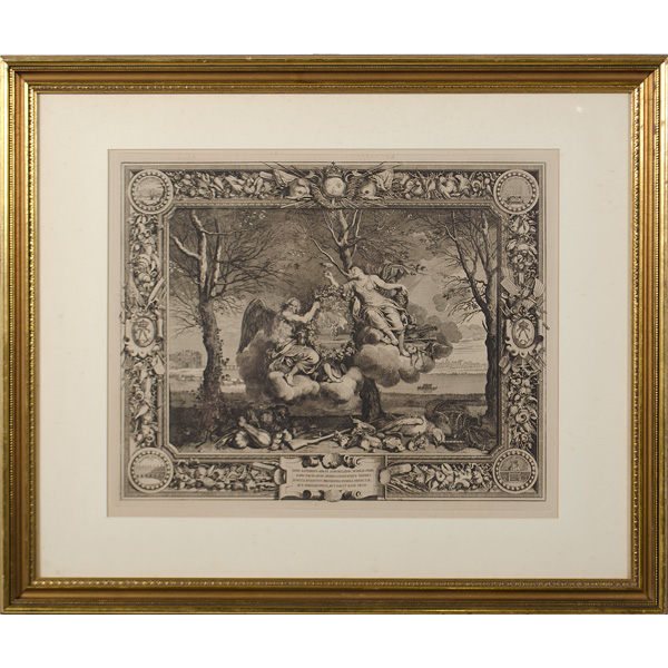 18th Century Frontispiece Engraving