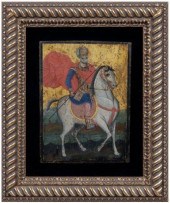 18th century Greek icon, saint