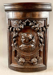18TH CENTURY ITALIAN CARVED OA