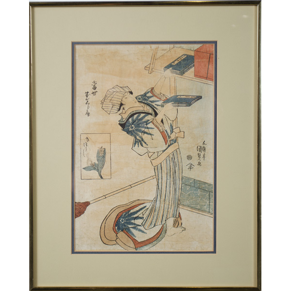 18th Century Japanese Woodblock