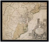 18th century map, eastern Unit