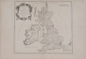 18th Century Map of Great Brit