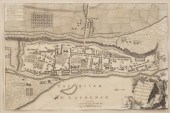 18TH CENTURY MAP OF MONTREALTh
