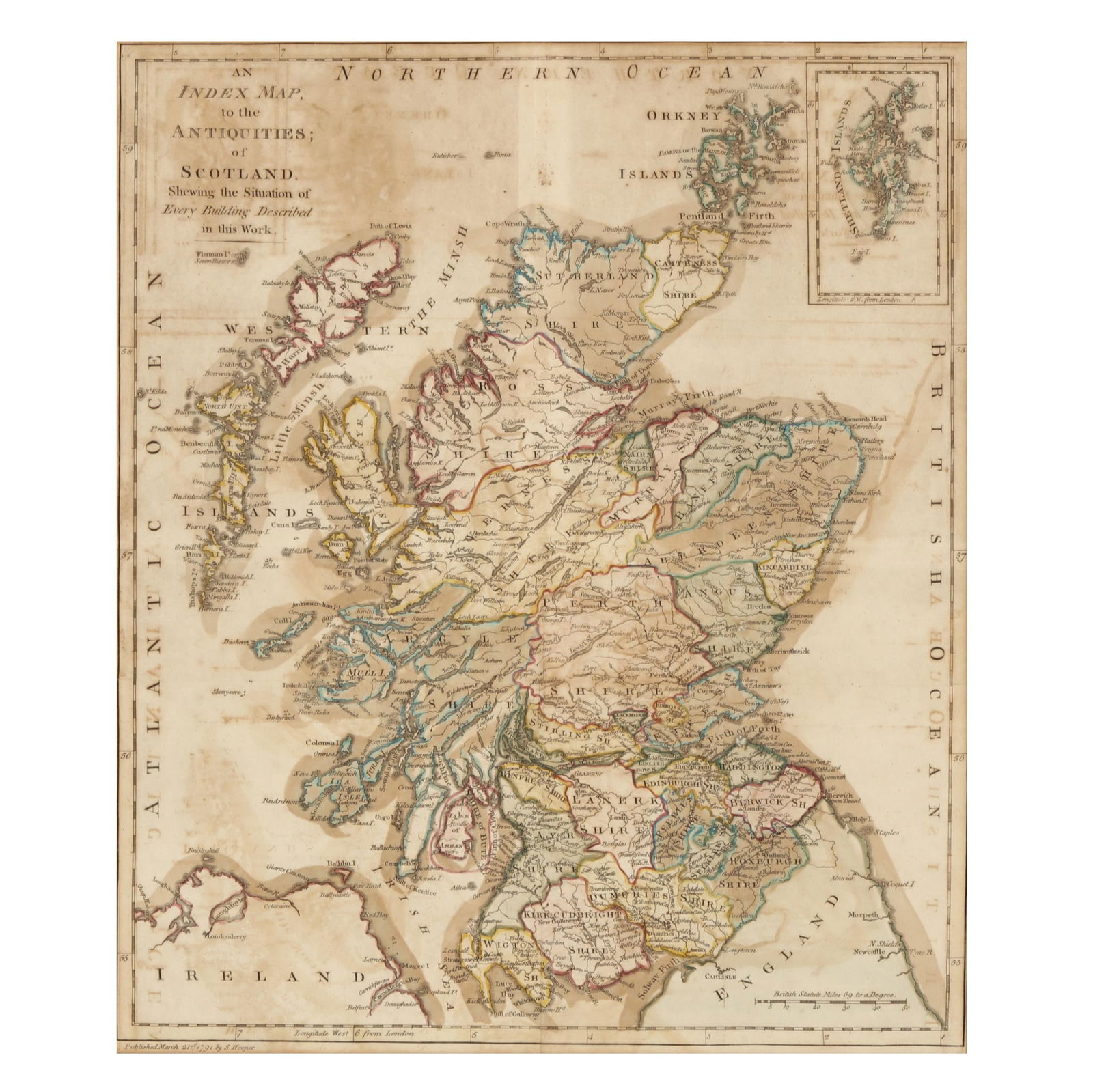 18TH-CENTURY MAP OF