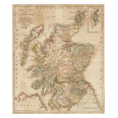 18TH-CENTURY MAP OF SCOTLAND<b