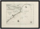 18th century map of the Caroli