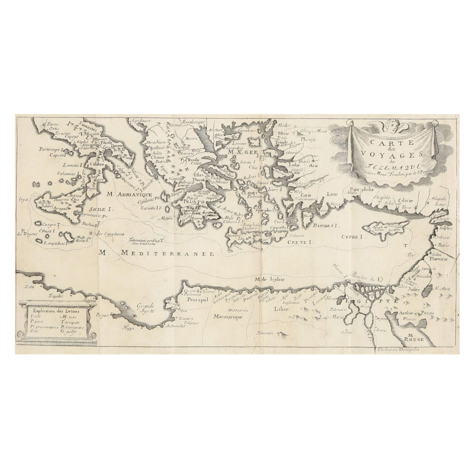 18TH-CENTURY MAP PRESENTING THE