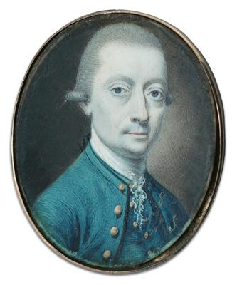 18th century miniature portrait,