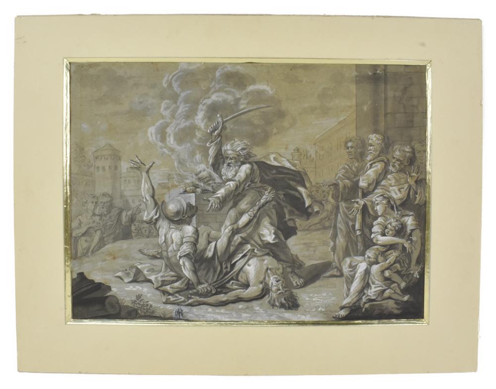 18TH CENTURY OLD MASTER DRAWING,