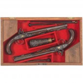 18TH CENTURY PAIR OF DUELING P