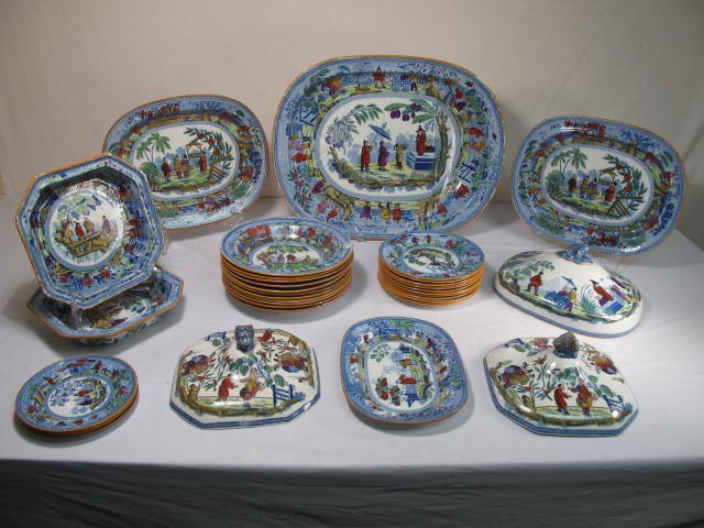 18th century polychrome