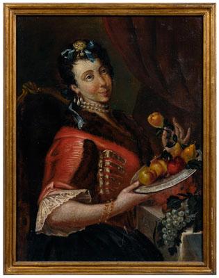 18th century portrait, woman