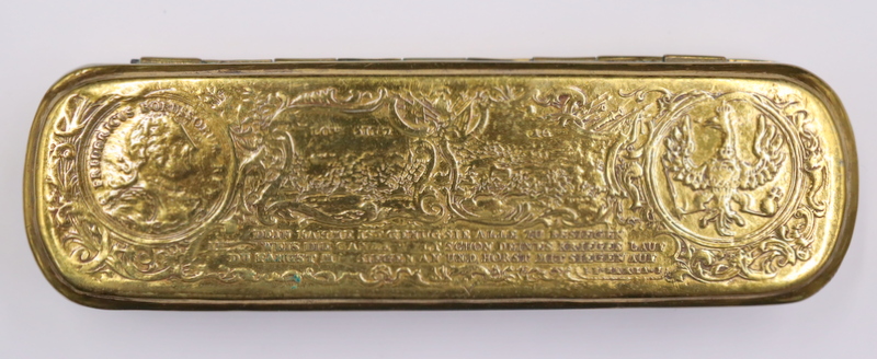 18TH CENTURY PRUSSIAN METAL TOBACCO