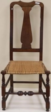 18TH CENTURY QUEEN ANNE YOKE B
