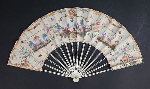 18TH CENTURY SATIRICAL BALLOONING