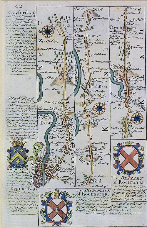 18th Century School - Four coloured