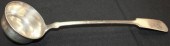 18TH CENTURY SILVER LADLE,15"