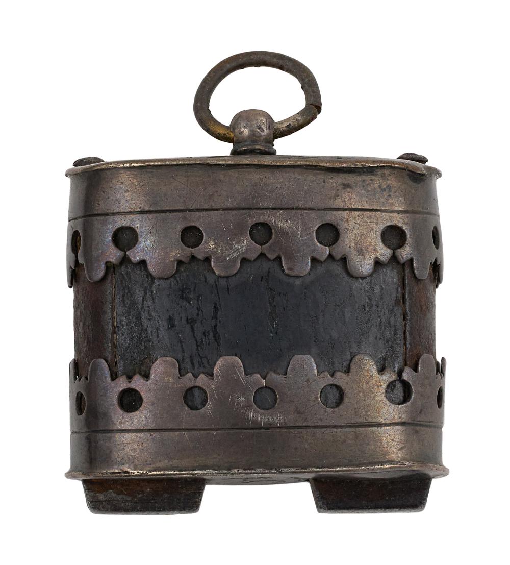 18TH CENTURY SILVER-MOUNTED