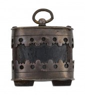18TH CENTURY SILVER-MOUNTED LO