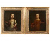 18TH CENTURY: TWO PORTRAITS18t