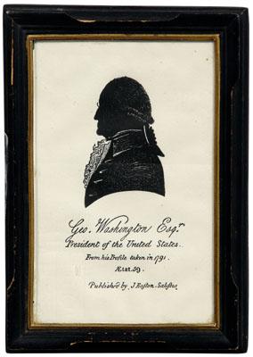 18th century Washington print,