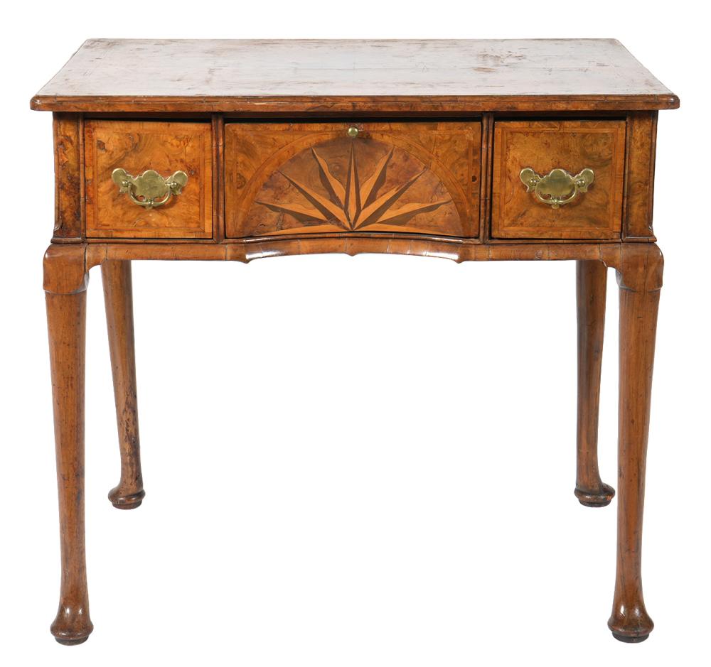 18TH CT. ENGLISH CROTCH WALNUT