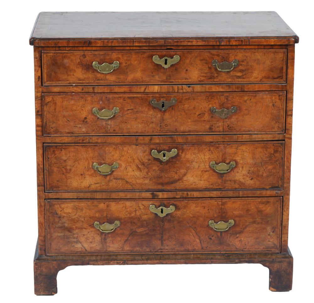 18TH CT. ENGLISH CROTCH WALNUT