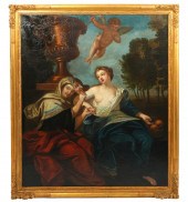 18TH CT. ITALIAN ALLEGORICAL O