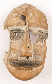 18TH/19TH C. CEREMONIAL MASK,