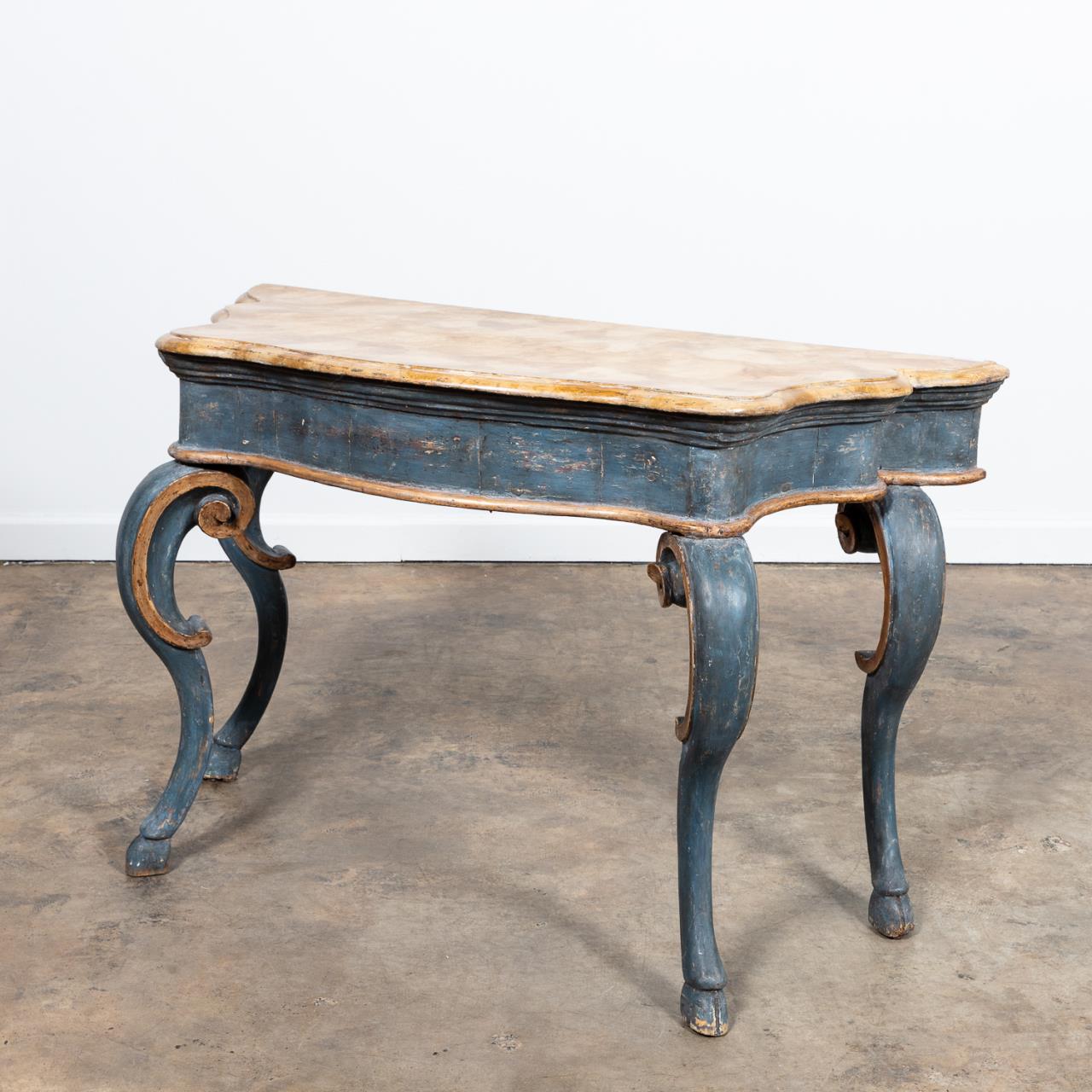 18TH/19TH C. CONTINENTAL PAINTED