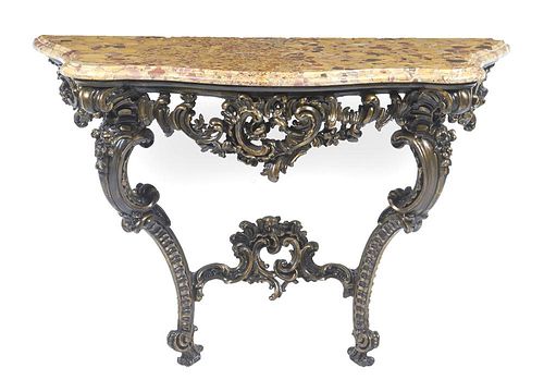 18TH/19TH C FRENCH MARBLE TOPPED