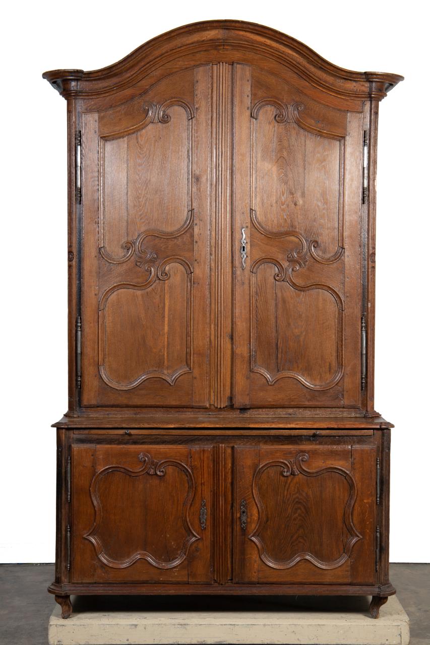 18TH/19TH C. FRENCH OAK BUFFET A
